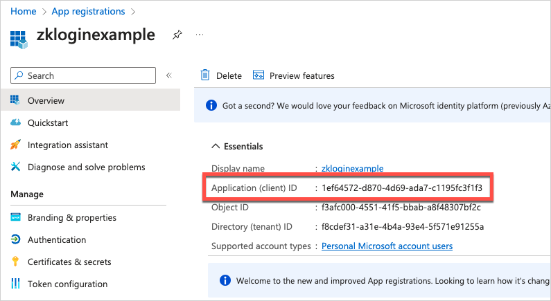 Find Client ID Find Client ID
